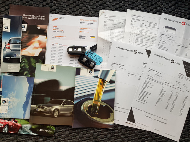 Foto 9 van BMW 1-serie 118i 2e Eig 1/2 Leder Sportint Cruise Airco