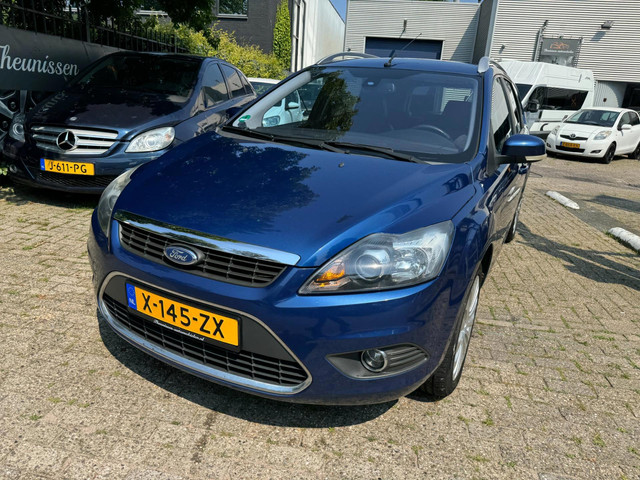 Foto 7 van Ford Focus Wagon 1.8 Titanium Flexi Fuel clima, elec pakket, alu wielen, getint glas navigatie, 107.