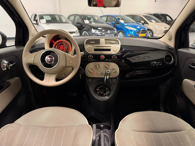 Fiat 500 1.2 Lounge Nap Automaat Airco Bluetooth Pano 16 Inch