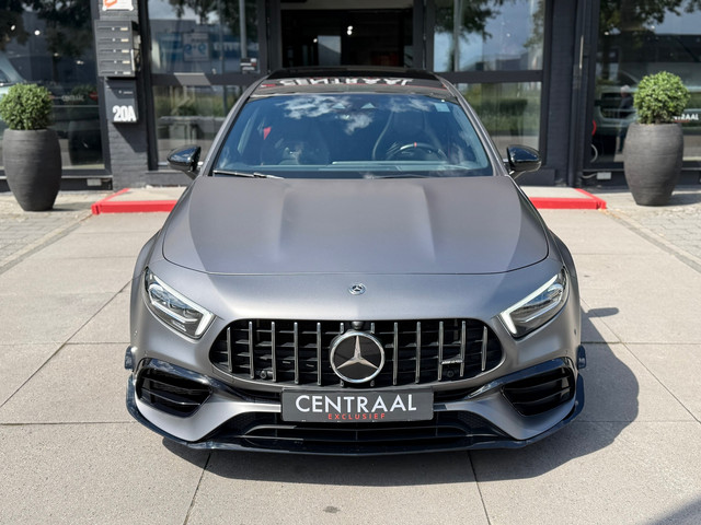 Foto 3 van Mercedes-Benz A-klasse AMG 45 S 4MATIC+ Pano|Memory|Carplay|421PK|Driver's Package|Hud