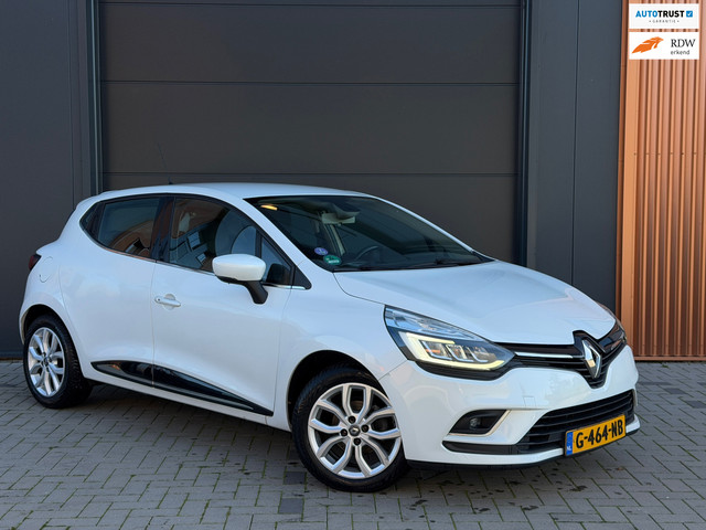 Renault Clio 0.9 TCe Limited|100% Onderhouden|Pearl White|Stoelverwarming|Parkeersensoren|Keyless|Na