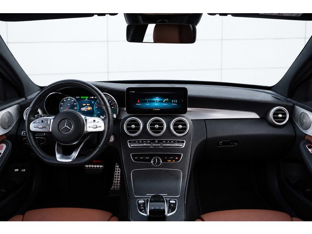 Foto 10 van Mercedes-Benz C-klasse 300 e 4MATIC AMG Line Burmester/Led/Leer/Carplay