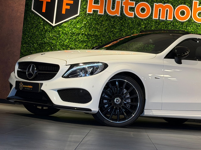 Foto 7 van Mercedes-Benz C-klasse Coupé 200 AMG Night ed. |PANO|NIEUWSTAAT|KEYLESS|F1-FLIPPERS