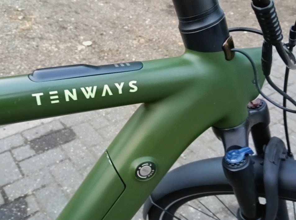 Tenways CGO Classic Edition E-Bike -Olive Green - Maat 57 herenfiets