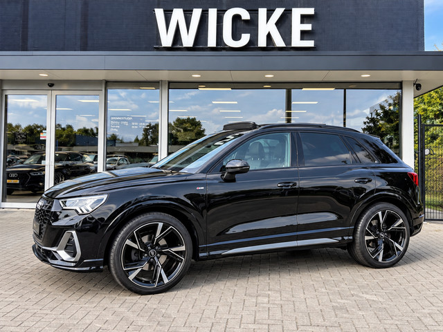 Audi Q3 35 TFSI 2X S Line Pano Matrix Camera Leder Virtual ACC Stoelverw.
