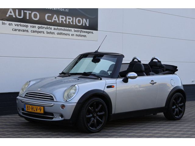 Mini Cabrio 1.6 Cooper Leer en ijskoude airco !!!