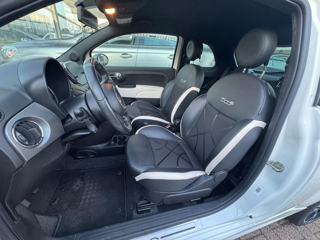 Fiat 500 1.2 Lounge | Airco | Elektrische ramen | Lederen bekleding | Cruise control | Navigatie | A