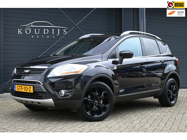 Ford KUGA 2.5 20V Trend, Leer, Panodak, Trekhaak, Volledig onderhouden!