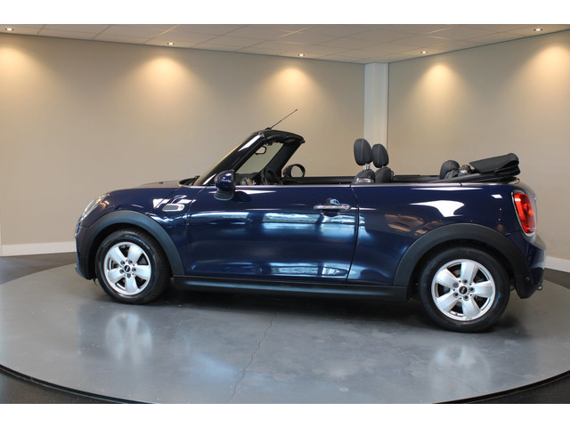 Mini Cabrio 1.5 Cooper Business *Automaat* Climate|Cruise|Navi|PDC|BT|Windscherm|Neon-ring|Origineel
