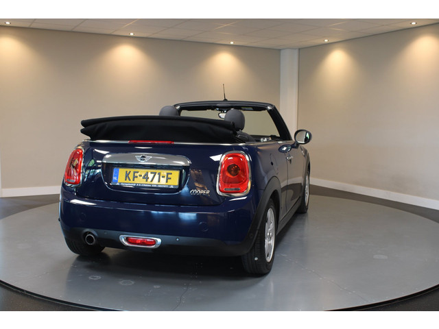 Foto 8 van Mini Cabrio 1.5 Cooper Business *Automaat* Climate|Cruise|Navi|PDC|BT|Windscherm|Neon-ring|Origineel