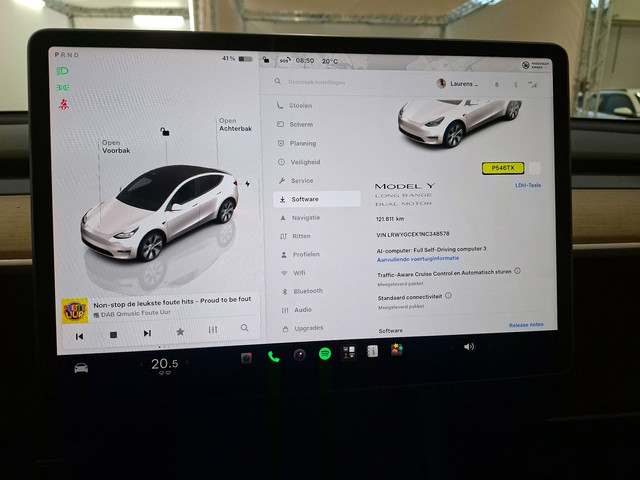 Tesla Model Y 75 kWh 351pk Long Range AWD | SOH 90% | Incl. 24 Maanden Bovag garantie | 19" | Pearl