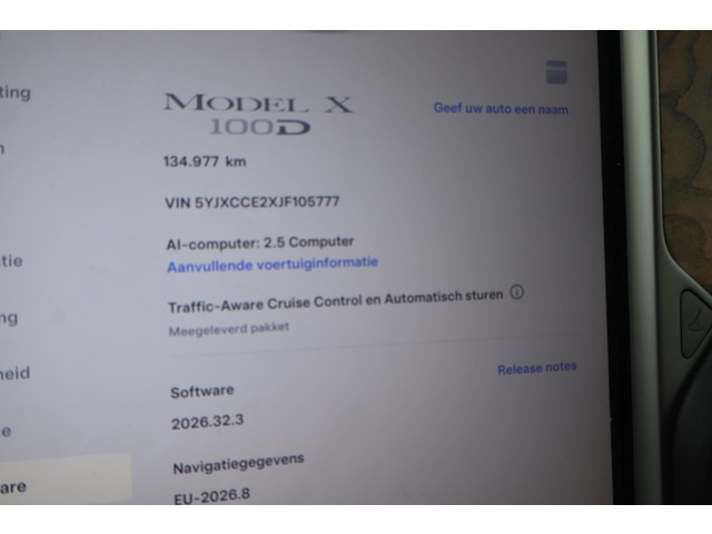 Tesla Model X 100D 6 persoons | SOH 87,4% | BTW Auto | Trekhaak | 6 Persoons |