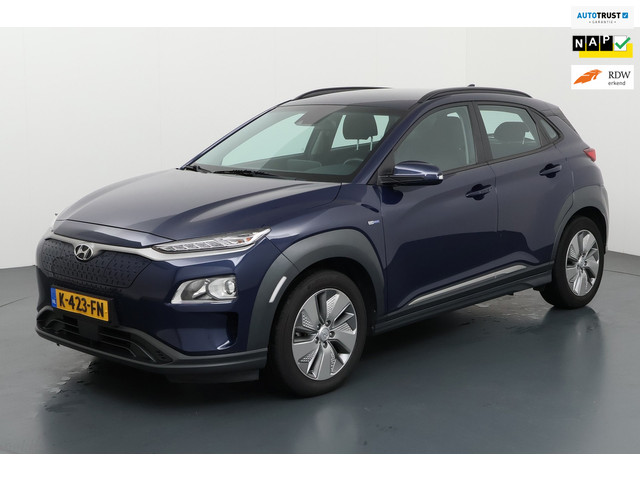 Hyundai Kona EV Comfort 64 kWh SOH100% WARMTEPOMP FASE 3 ORG NL|CARPLAY|CAMERA|ADAPT.CRUISE|LANE ASS