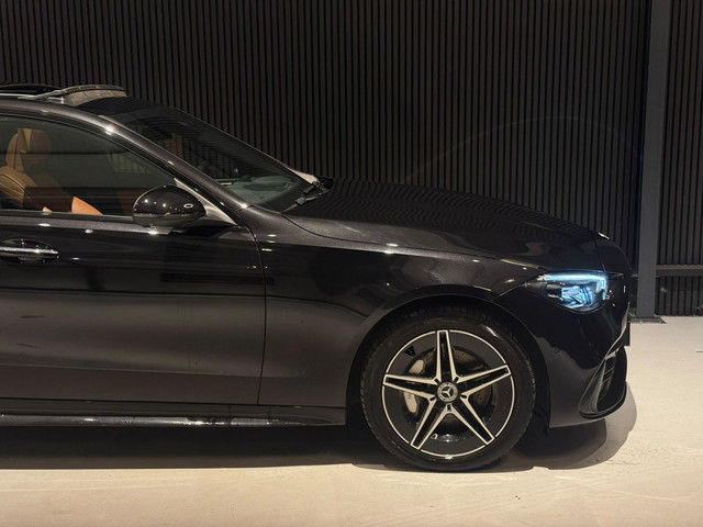 Foto 8 van Mercedes-Benz C-klasse 300e AMG Pano|Burmester|360|HUD|Memory|
