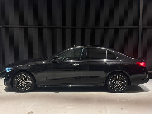 Foto 9 van Mercedes-Benz C-klasse 300e AMG Pano|Burmester|360|HUD|Memory|