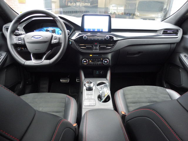 Foto 4 van Ford Kuga 2.5 PHEV ST-Line X Afn. Tr haak | Winterpack | LMV 18" | Zw hemel | Stof/alcantara