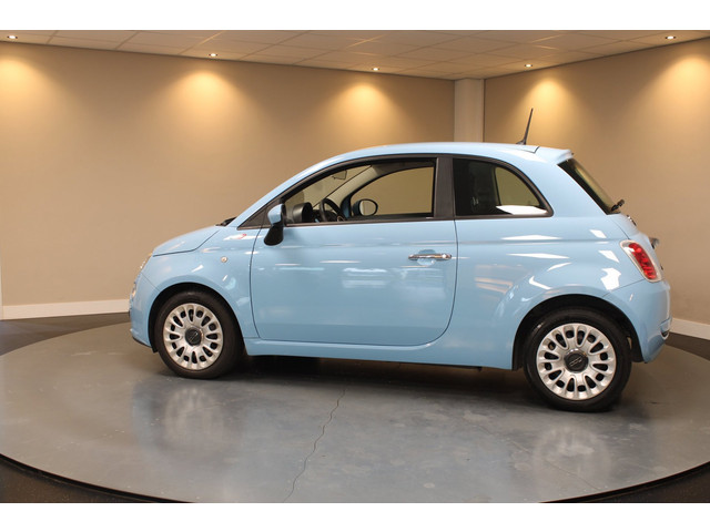 Foto 10 van Fiat 500 1.0 TwinAir Pop *Baby Blue* Top onderhouden! Airco|Isofix|NAP|Origineel NL|Prachtige kleur!