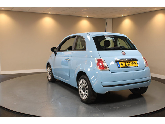 Fiat 500 1.0 TwinAir Pop *Baby Blue* Top onderhouden! Airco|Isofix|NAP|Origineel NL|Prachtige kleur!