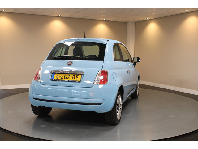 Foto 9 van Fiat 500 1.0 TwinAir Pop *Baby Blue* Top onderhouden! Airco|Isofix|NAP|Origineel NL|Prachtige kleur!