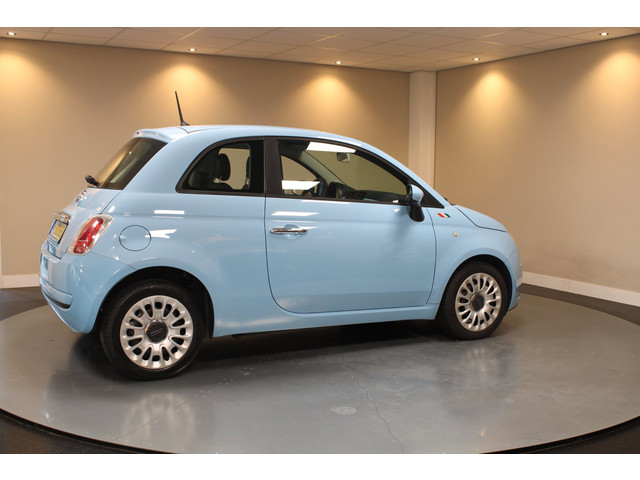 Foto 8 van Fiat 500 1.0 TwinAir Pop *Baby Blue* Top onderhouden! Airco|Isofix|NAP|Origineel NL|Prachtige kleur!