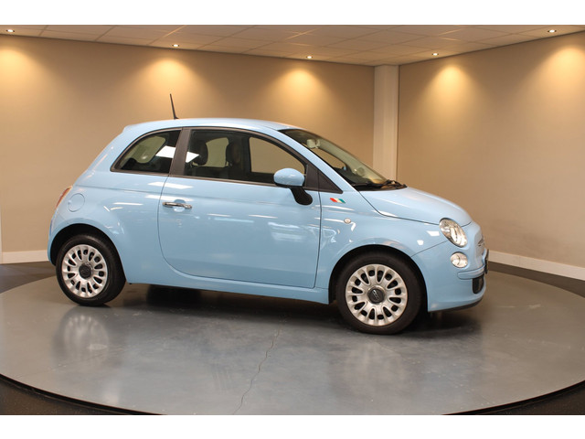 Foto 7 van Fiat 500 1.0 TwinAir Pop *Baby Blue* Top onderhouden! Airco|Isofix|NAP|Origineel NL|Prachtige kleur!
