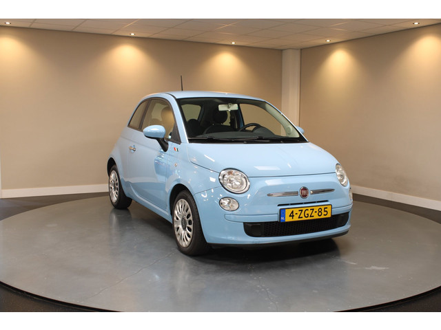 Foto 6 van Fiat 500 1.0 TwinAir Pop *Baby Blue* Top onderhouden! Airco|Isofix|NAP|Origineel NL|Prachtige kleur!
