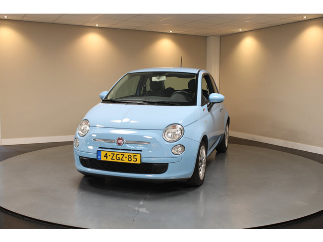 Foto 5 van Fiat 500 1.0 TwinAir Pop *Baby Blue* Top onderhouden! Airco|Isofix|NAP|Origineel NL|Prachtige kleur!