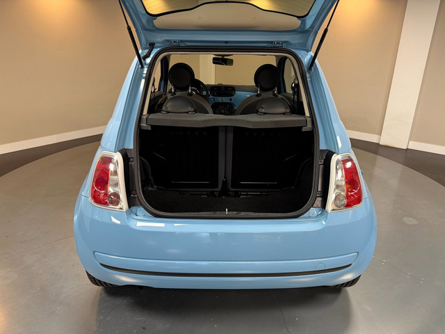 Foto 3 van Fiat 500 1.0 TwinAir Pop *Baby Blue* Top onderhouden! Airco|Isofix|NAP|Origineel NL|Prachtige kleur!