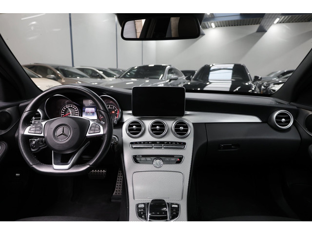 Foto 9 van Mercedes-Benz C-klasse Estate AMG 43 4MATIC 367+PK LED/PANORAMADAK/LEDER+S.VERKOELING+MEMORY/19"/CAM