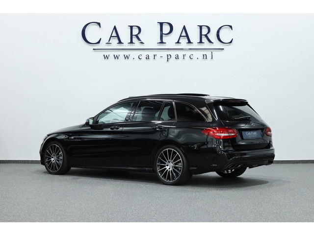 Foto 3 van Mercedes-Benz C-klasse Estate AMG 43 4MATIC 367+PK LED/PANORAMADAK/LEDER+S.VERKOELING+MEMORY/19"/CAM