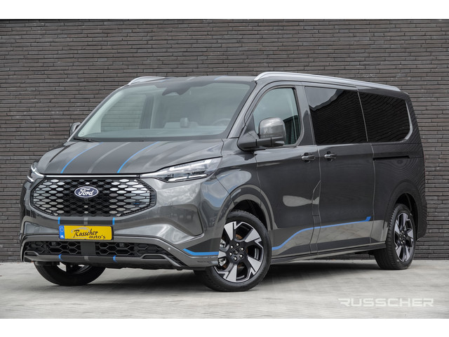 Ford E-Transit Custom L2H1 218Pk Aut. | Tourneo Sport | 8-Persoons | Nieuwe 71kWh Accu | Elektrisch