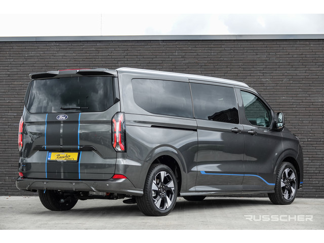 Foto 10 van Ford E-Transit Custom L2H1 218Pk Aut. | Tourneo Sport | 8-Persoons | Nieuwe 71kWh Accu | Elektrisch