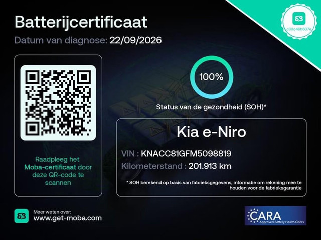 Foto 9 van Kia E-Niro DynamicLine 64 kWh|SOH100%|Fase 3|DealerOnderh|