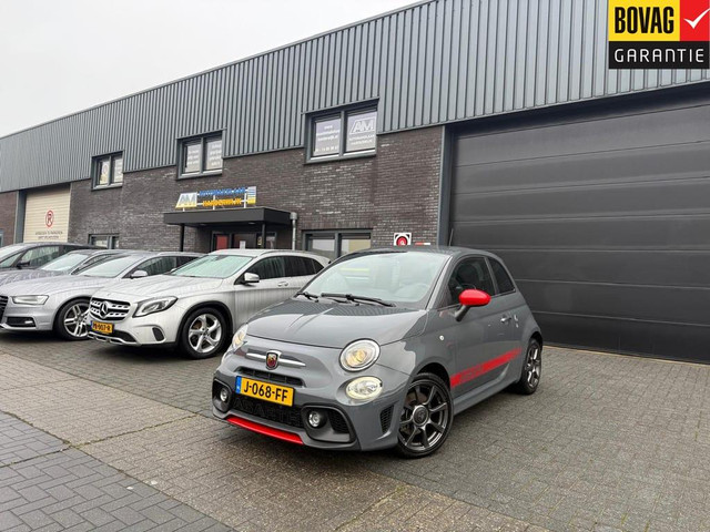 Foto 2 van Fiat 500 1.4 T-Jet Abarth 595 3/6/12MND GARANTIE | SPORTSTOELEN | AIRCO | LMV | NW DISTR RIEM