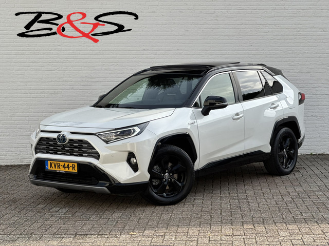 Foto 2 van Toyota RAV4 2.5 Hybrid AWD Bi-Tone Trekhaak Leder Panorama JBL Verwarmde voorruit en stuur