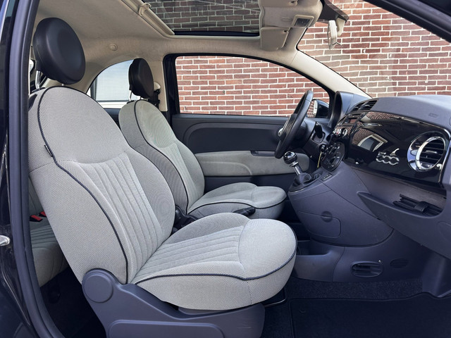 Foto 9 van Fiat 500 1.2 Lounge Panoramadak Airco PDC APK t/m 31-10-2027