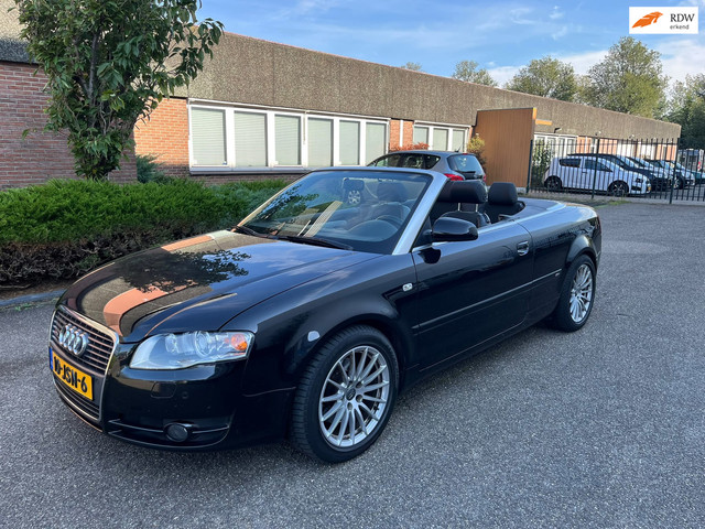 Foto 2 van Audi A4 Cabriolet 1.8 Turbo Airco|Stoelv.|Boekjes|N.A.P|Cabrio