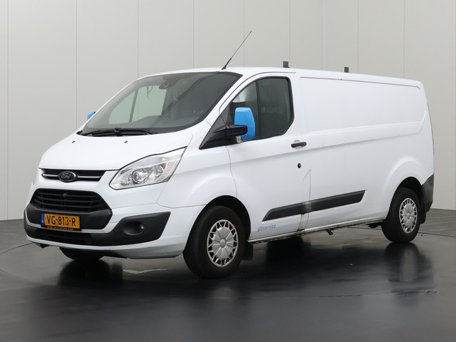 Foto 5 van Ford Transit Custom 2.2TDCI Lang | APK 11-26 | Airco | Trekhaak | 3-Zits