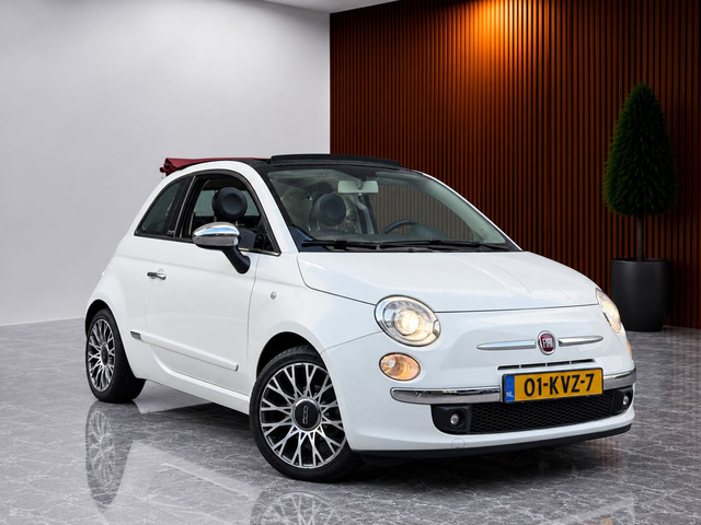 Foto 2 van Fiat 500 C 1.2 Lounge Parelmoer! Automaat (CLIMATE CONTROL, AIRCO, INTERSCOPE GELUID, XENON, PARKEER