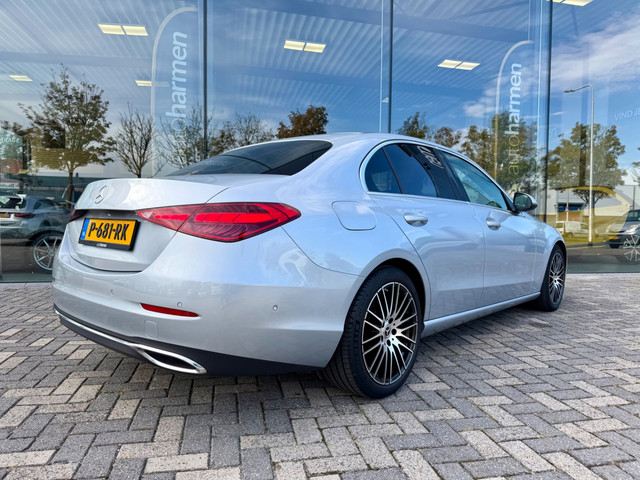 Mercedes-Benz C-klasse 200 Luxury Line, 1e eigenaar, NAP, CarPlay, Leder, DISTRONIC, 18 inch