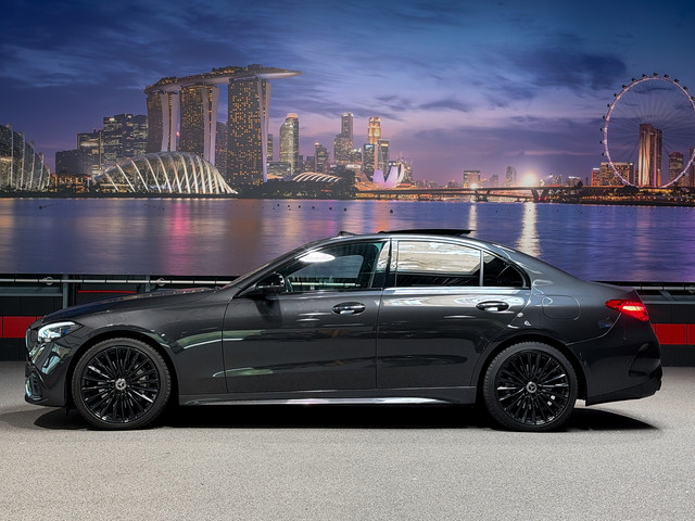 Foto 6 van Mercedes-Benz C-Klasse C300 e C43 AMG Pack |Memory|HeadUp|Sfeer|Pano|360cam|12/2021