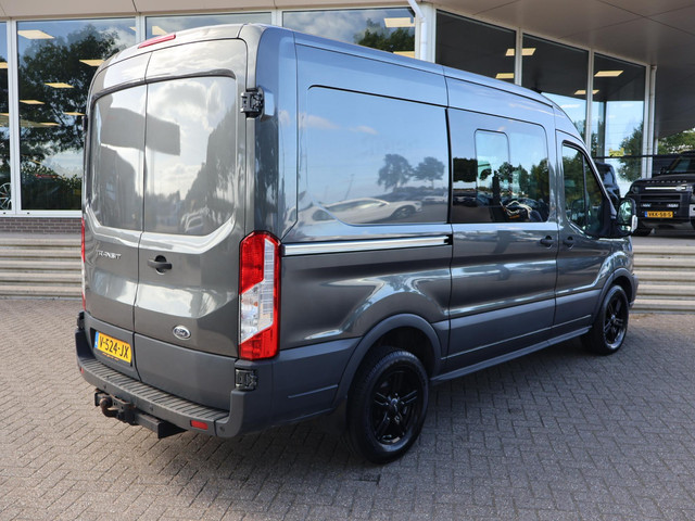 Foto 3 van Ford Transit 330 2.0 TDCI 130 PK L2H2 DUBBEL CABINE 5-PERS. *85.969 KM* | EURO 6 | TREKHAAK 2650 KG