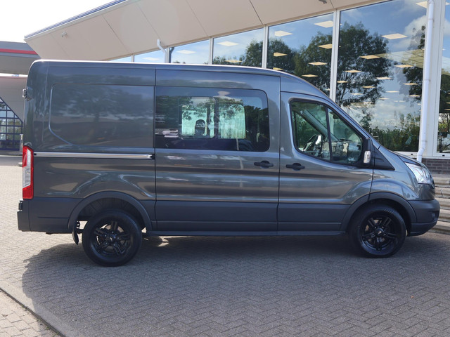 Foto 7 van Ford Transit 330 2.0 TDCI 130 PK L2H2 DUBBEL CABINE 5-PERS. *85.969 KM* | EURO 6 | TREKHAAK 2650 KG