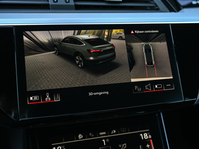 Foto 8 van Audi Q8 e-tron Sportback 55 quattro S Edition 115 kWh 408pk | Panoramadak | 360 Camera | Luchtvering
