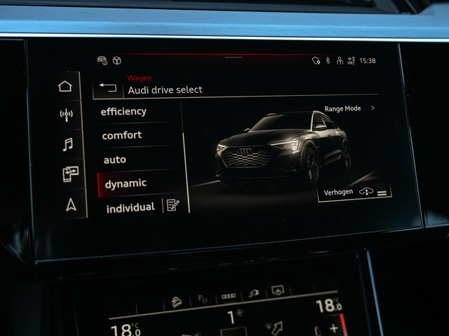 Foto 7 van Audi Q8 e-tron Sportback 55 quattro S Edition 115 kWh 408pk | Panoramadak | 360 Camera | Luchtvering