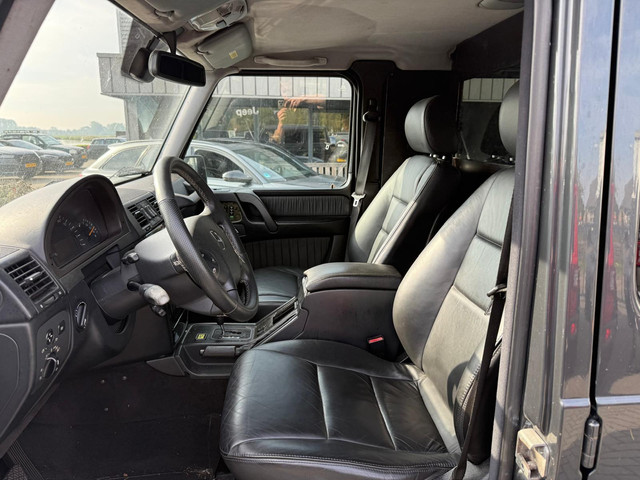 Foto 5 van Mercedes-Benz G-Klasse 270 Cdi Grijskenteken Marge Trekhaak Camera Leer