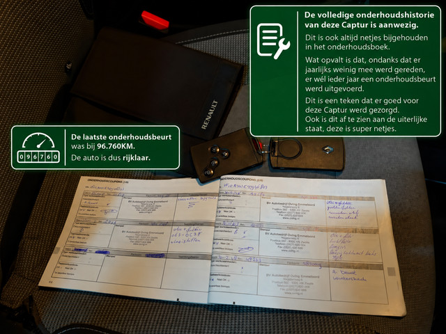 Renault Captur 1.2 TCe Dynamique | AUTOMAAT | Camera | 100% Onderhoudshistorie | Origineel Nederland
