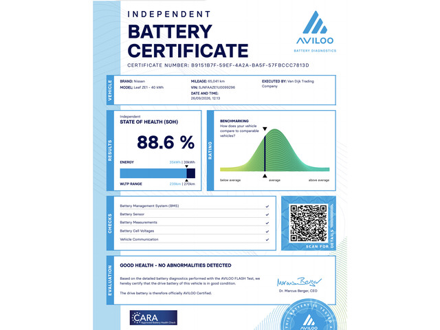 Foto 2 van Nissan LEAF N-Connecta 40 kWh ✓SOH 88.6% ✓Navigatie ✓360° Camera ✓BLIS ✓Adaptive Cruise ✓Apple Carpl