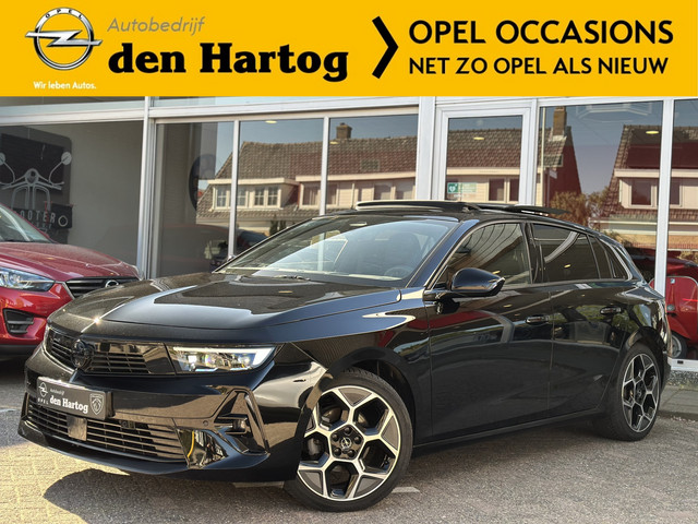 Foto 2 van Opel Astra 1.2 Turbo Ultimate Trekhaak/Panorama dak/Eletr stoel met geheugen.