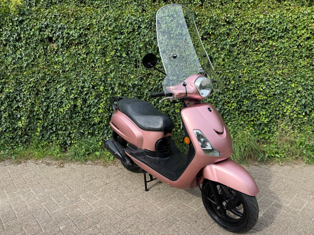 Foto 3 van SYM Fiddle 2 45 km E5 Scooter Rose Gold BETAAL met in3